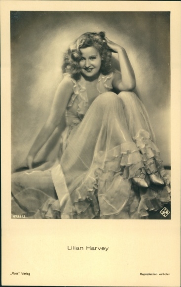 Actrice Lilian Harvey, Portret