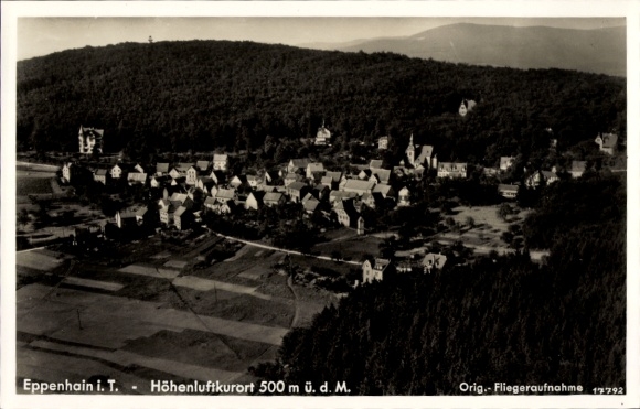 Postcard Eppenhain Kelkheim im Taunus, aerial photograph