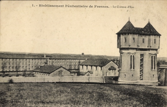 Ak Fresnes Val de Marne, Etablissement Penitentiaire, Le Chateau d'Eau