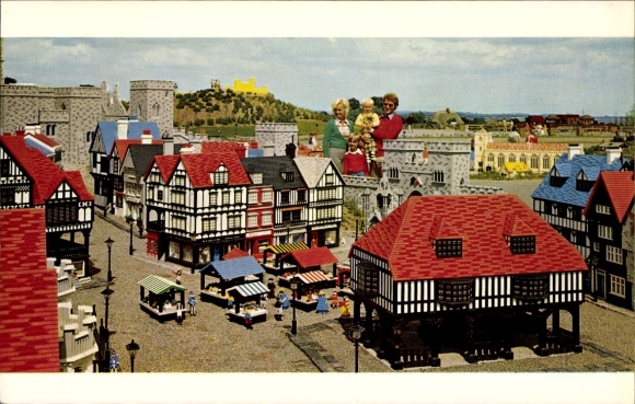 Ak Sierksdorf, Miniland, Englische Stadt