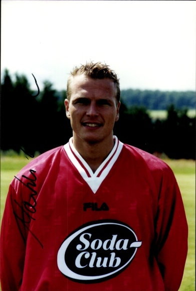 Autograph card footballer Martin Wagner, SV Wehen Wiesbaden, autograph