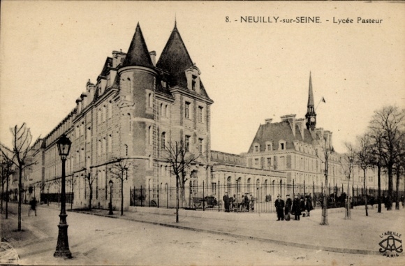 Ak Neuilly sur Seine, Lycée Pasteur