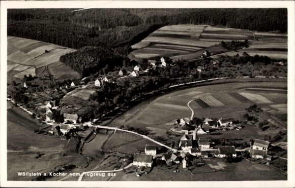 KP Wöllstein w Rheinhessen, zdjęcie lotnicze