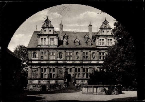 Postcard Friedewald Westerwald, Evangelical Social Academy