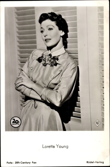 KP Aktorka Loretta Young, Portret