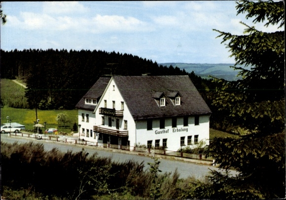 Postcard Laibach Bad Berleburg, Hotel Recreation