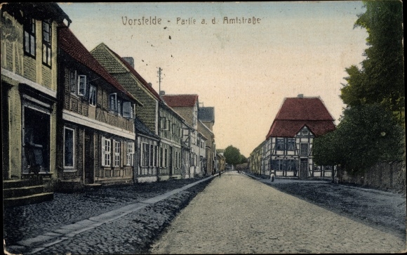 PC Vorsfelde Wolfsburg in Lower Saxony, lot at the official road