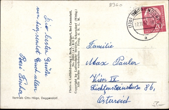 PC Deggendorf in Niederbayern, nice detailed view