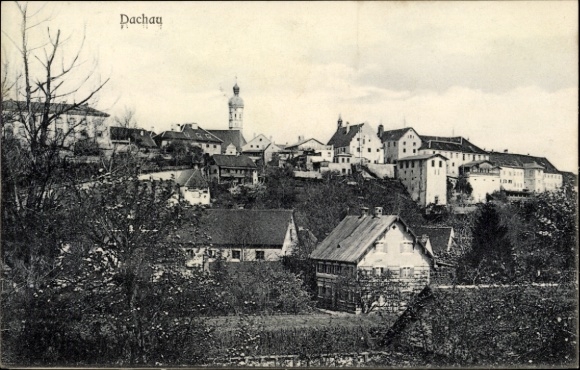 KP Dachau w Górnej Bawarii, częściowy widok