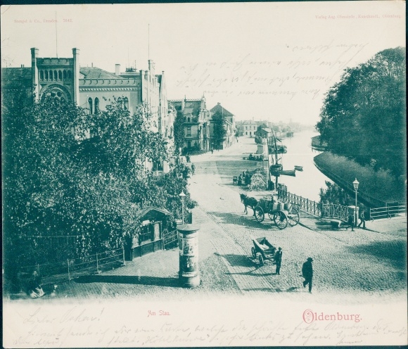 Giant PC Oldenburg in Holstein, Am Stau, advertising column