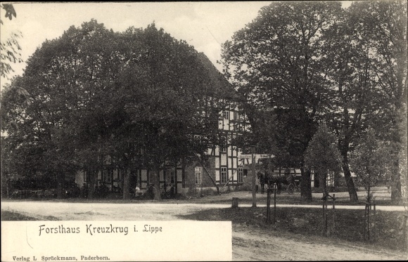 KP węże w Lesie Teutoburskim, Forsthaus Kreuzkrug w Lippe