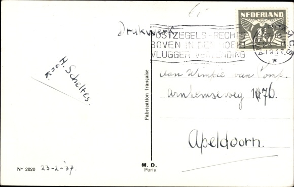 Artist Postcard Patt, Jim, Mon pauvre vieux, child, dog, spider web