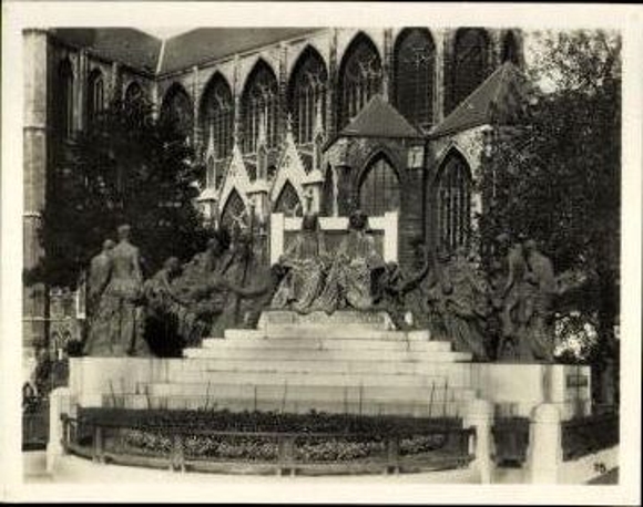 12 oude foto's Gent Gent Oost-Vlaanderen, in het bijbehorende boekje, diverse aanzichten