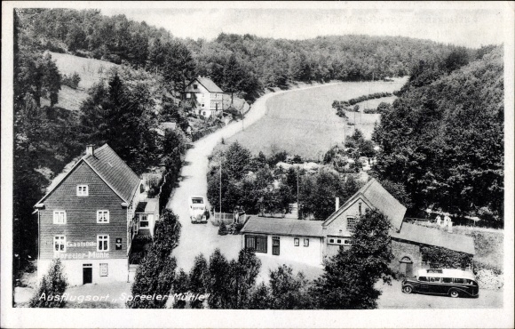 Ak Spreel Ennepetal in het Ruhrgebied, excursiebestemming Spreeler Mühle