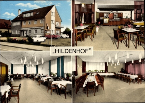 Postcard Verl in Westphalia, Hildenhof, Bergstrasse 34