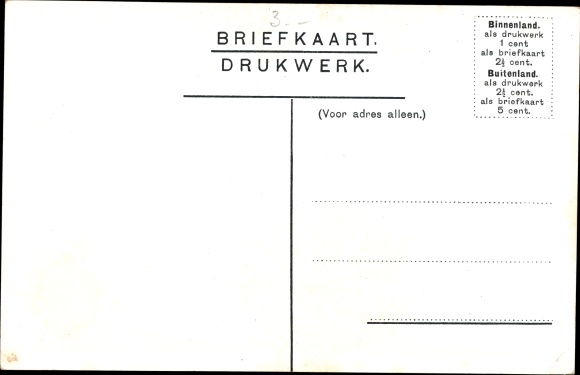 Artist Postcard Koekkoek, MA, Flamingo, Phoenicopterus roseus Pall.