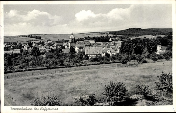 PC Immenhausen in North Hesse, general view