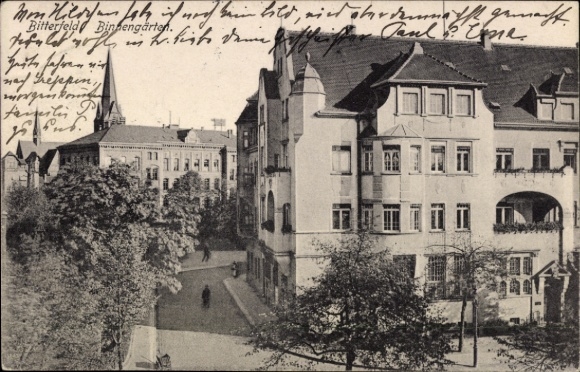 Postcard Bitterfeld in Saxony-Anhalt, inland gardens
