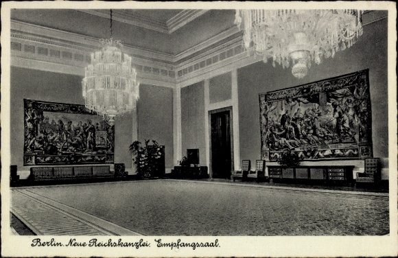Ak Berlin Mitte, Nieuwe Rijkskanselarij, Ontvangstzaal