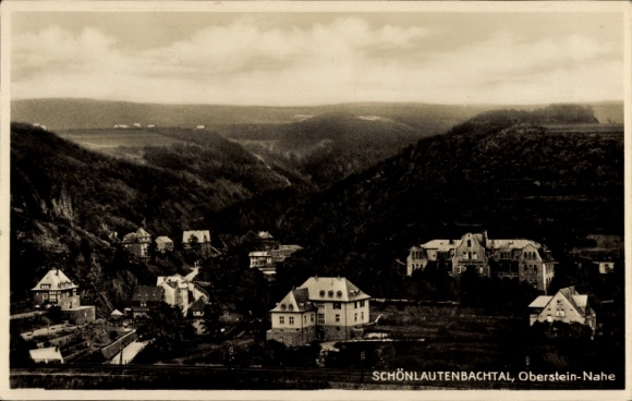 Postcard Schönlautenbach Idar Oberstein an der Nahe, Panorama, Schönlautenbachtal