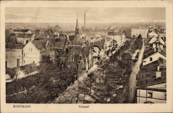 KP Dortmund w Zagłębiu Ruhry, Südwall
