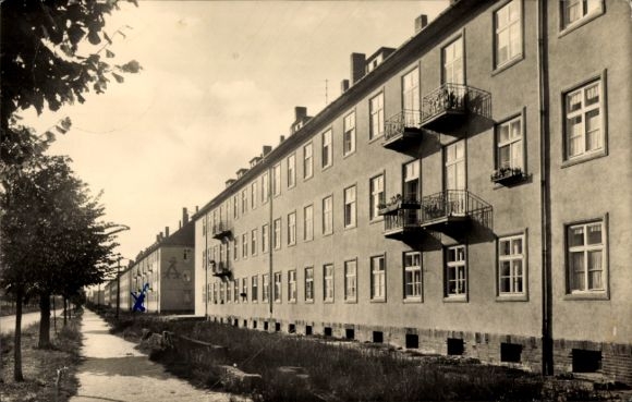 Postcard Schwedt an der Oder, Ernst Thälmann Straße