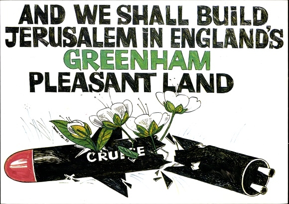 Artist Postcard Sprague, Kevin, And we will build Jerusalem in the pleasant land of Greenham, England