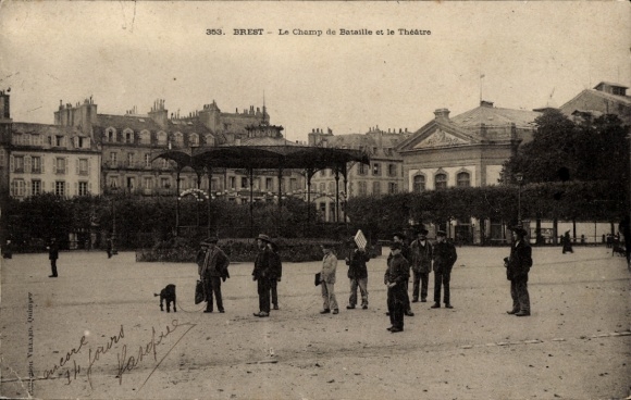 PC Brest Finistère, Le Champ de Bataille, Théâtre, architecture, gathering of people
