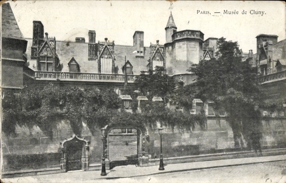 Ak Paris I Louvre, Musee de Cluny