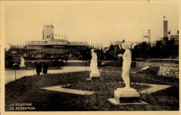 KP Bruksela Bruksela, wystawa 1935, ogród różany