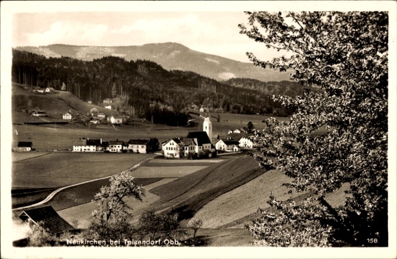 Postcard Weildorf Teisendorf in Upper Bavaria, general view