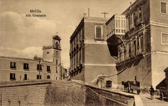 Ak Melilla Spanien, Hochkommissar