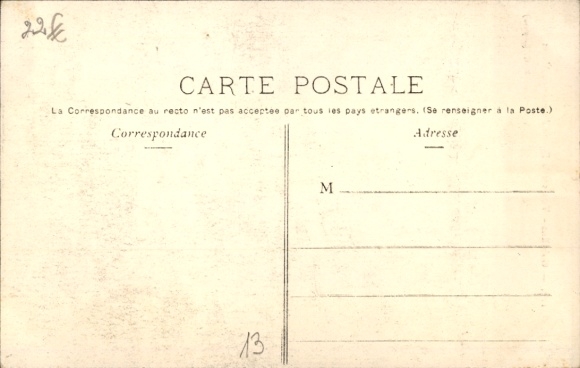 Ansichtkaart Parijs XIII, Bievre du Passage Moret