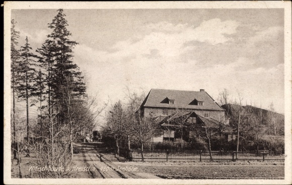 Postcard Kreischa near Dresden, Wilischbaude