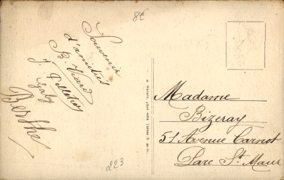 Ak Yerres Essonne, Rue du Vieux Château