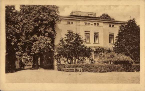 Ak Birkau Göda in Oberlausitz, landhuis