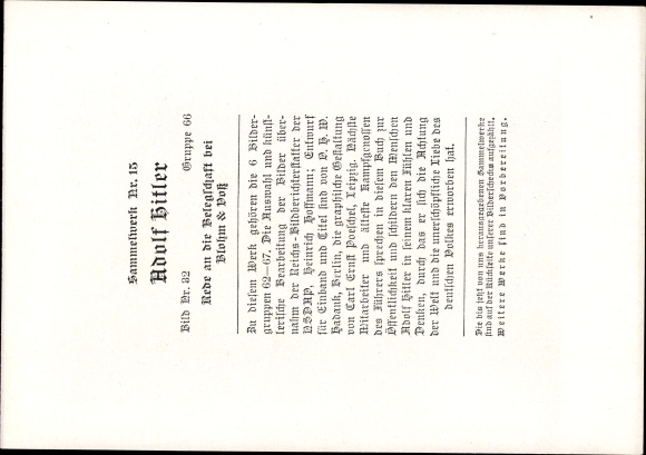 Collective picture Adolf Hitler speech to the workforce at Blohm &amp; Voss, collective work no. 15 picture 32