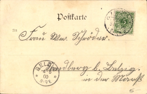 Postcard Hamburg Altona Ottensen, Christians-Kirche, Klopstock's-Grab