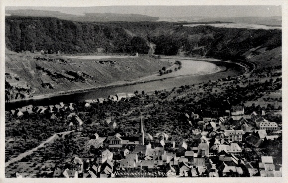 Ak Niederemmel Piesport an der Mosel, Landschaft