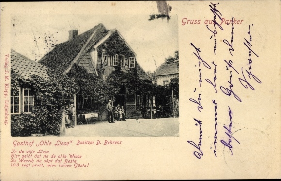 Ak Panker aan de Oostzee, Gasthof Ohle Liese