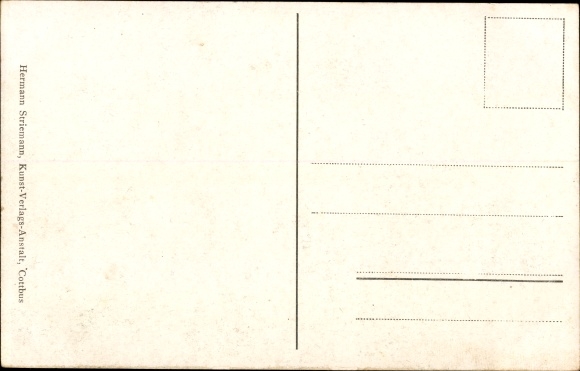 Postcard Kannomühle Alt Zauche Wußwerk in the Spreewald, boat