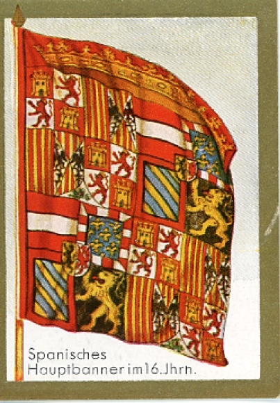Collective Picture Historical Flags Picture 105, Spanish main banner in the 16th century