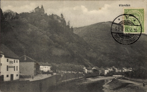 PC Vianden Luxembourg, partial view