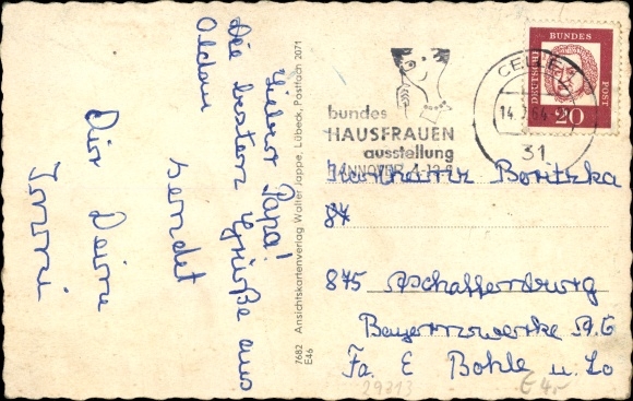 PC Oldau Hambuehren in Lower Saxony, lock, oak cross, general store