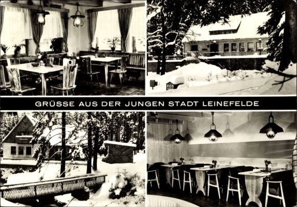 KP Leinefelde w Eichsfeld Turyngia, zużycie Waldklause Köhlersgrund