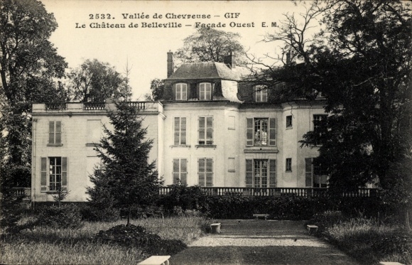 Ak Gif Essonne, Schloss Belleville