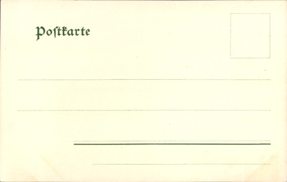 Artist Postcard Monthly Greetings, February