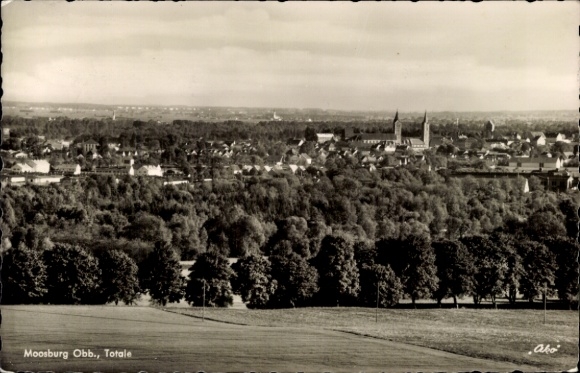 Postcard Moosburg an der Isar Upper Bavaria, Panorama