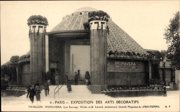 PC Paris, Exhibition of Decorative Arts 1925, Pavilion Primavera