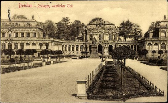 10 alte Ak Dresden, diverse Ansichten